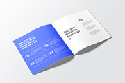 Square Booklet Mockup, a Books & Magazine Mockup by Rizky Audymas (Thumbnail 3 of 9)