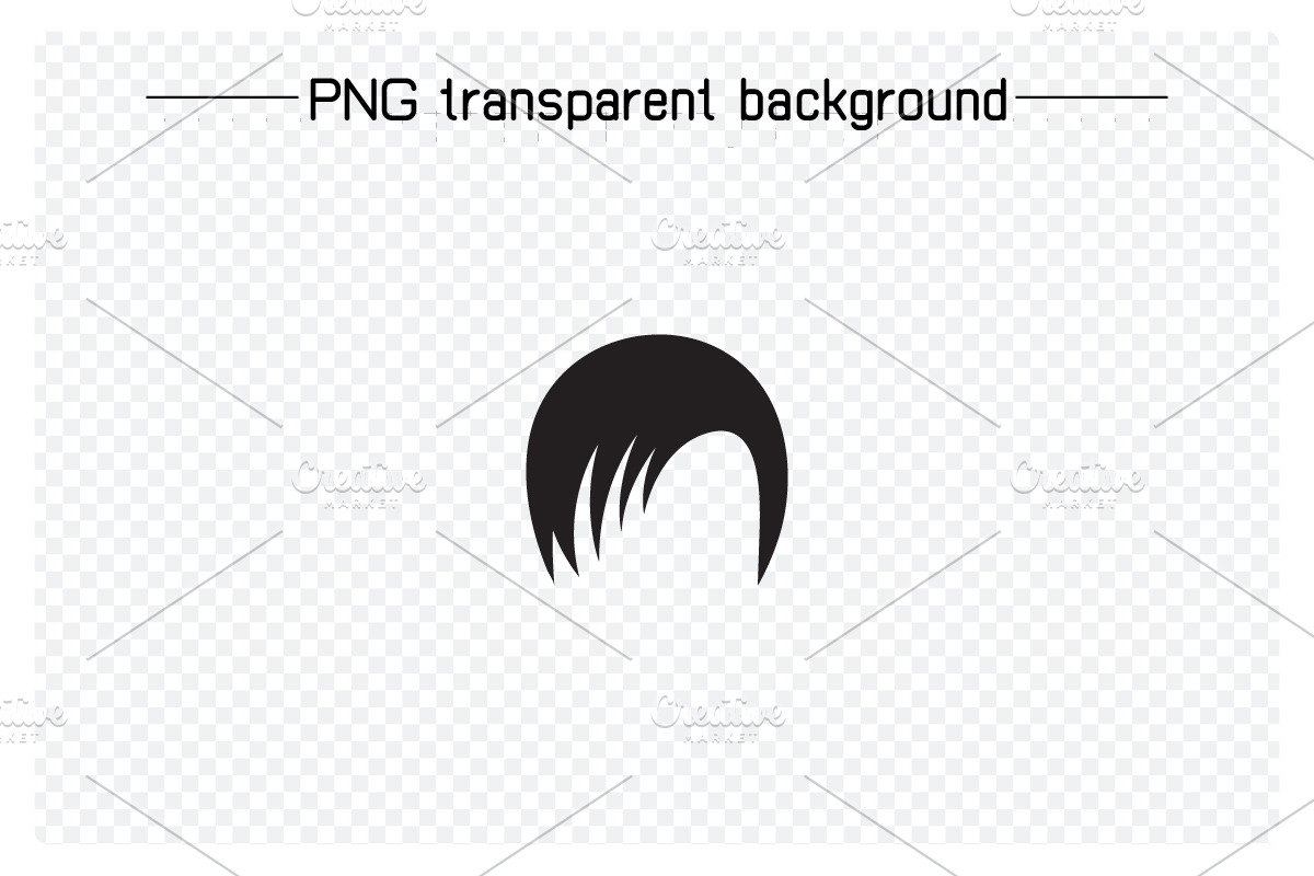 Hairstyle and Wig Icons Set, a Solid Icon by Designfour (Photo 3 of 7)