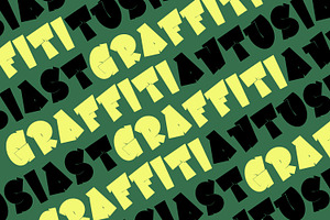 Truzzty Graffiti Display Font