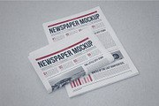Newspaper Mock-up, an Advertising Mockup by zippypixelstudio (Thumbnail 9 of 14)