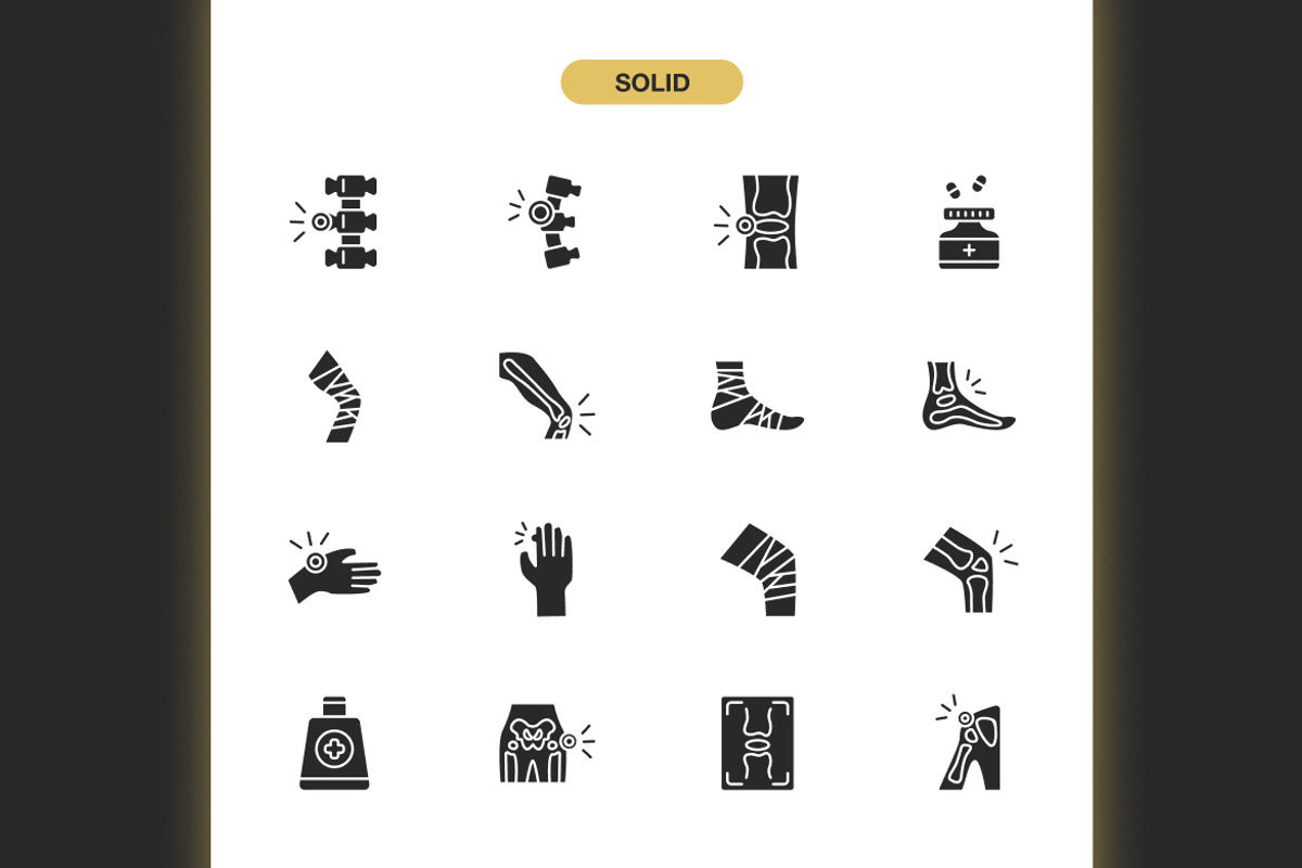 Joint Pain Icons, an Icon by Spacepixel Creative (Photo 3 of 3)