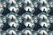 Seamless Pattern Set Gothic Classics, a Pattern Graphic by Designs by Helen Trupak (Thumbnail 7 of 8)