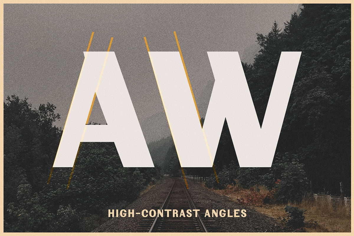Riverwest Vintage Industrial Font, a Sans Serif Font by Parker Creative (Photo 2 of 10)