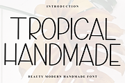 Tropical Handmade, a Serif Font by InermediaSTUDIO (Thumbnail 1 of 8)
