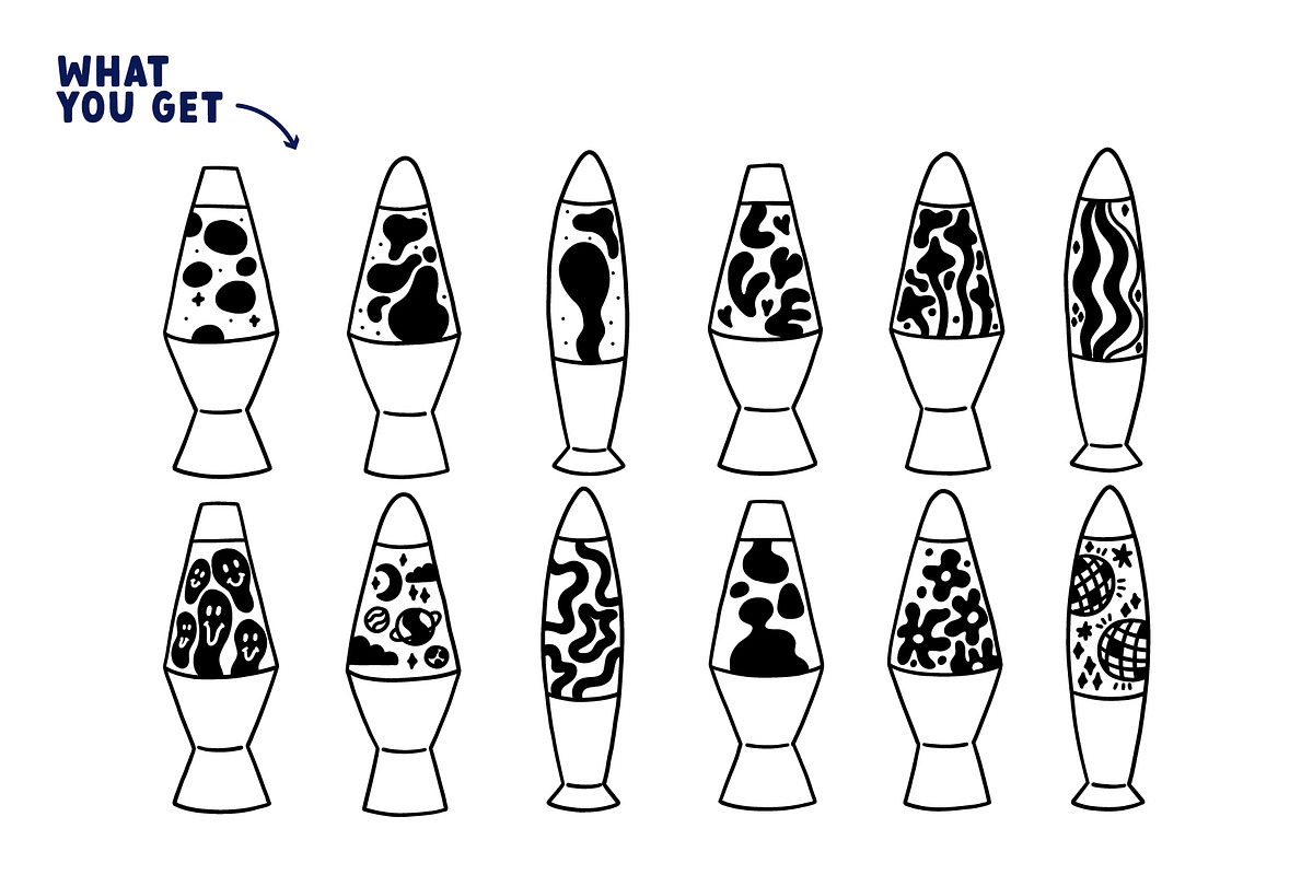Lava Lamp, an Object Graphic by AnkaDrozd (Photo 4 of 7)