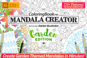 Coloring Book Pro - Garden Edition, a Plug-in Add-On by Drifter Studio (Thumbnail 1 of 6)