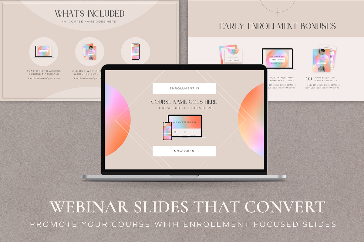 Mystical Webinar & Course Slide Deck, a Presentation Template by Studio Soluna (Photo 3 of 13)