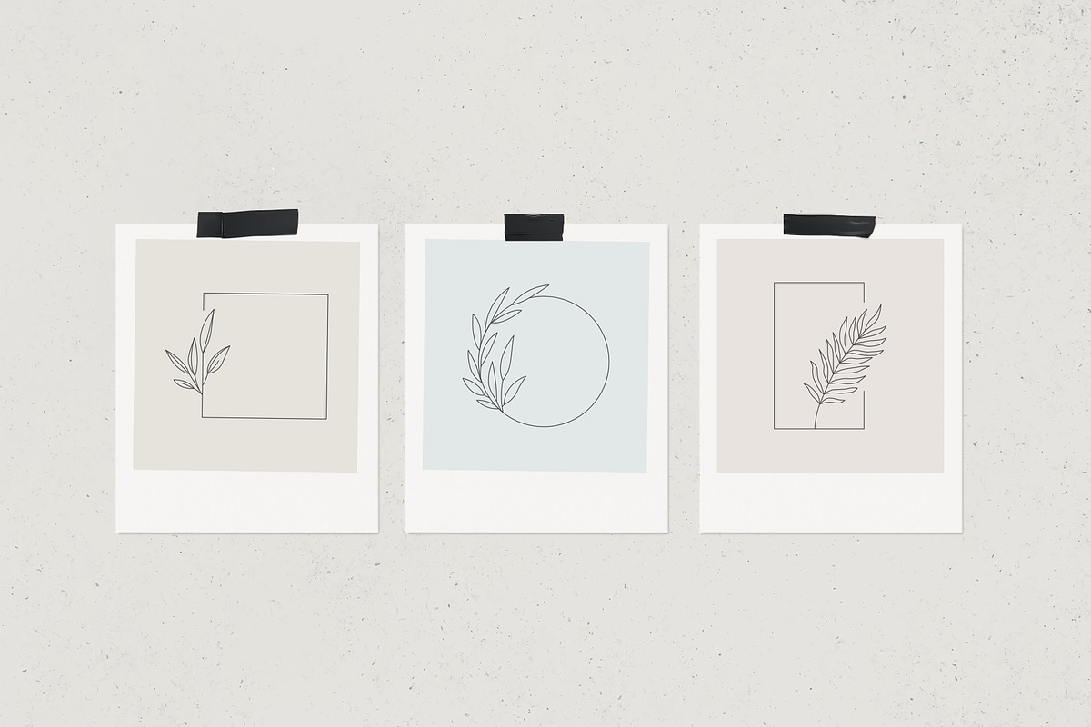 Botanical hand drawn elements, an Outline Icon by mayrum (Photo 8 of 10)