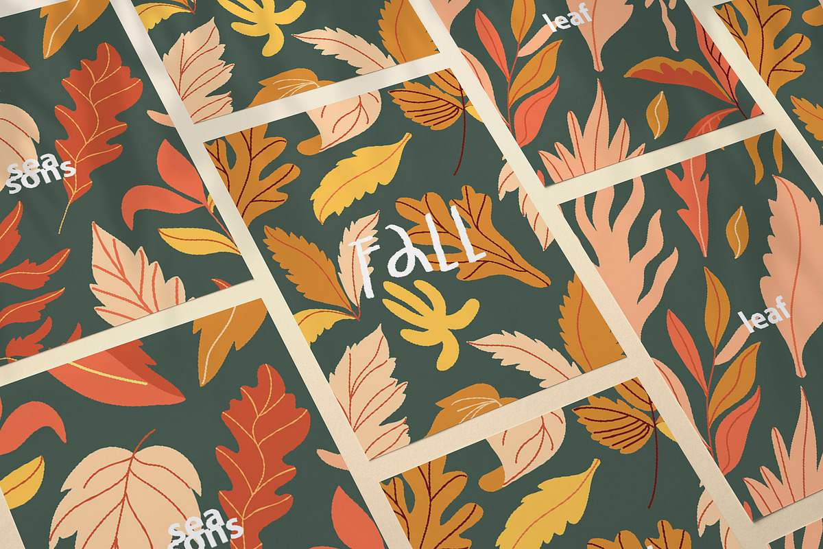 Autumn Leaves Hand Drawn Collection, an Object Graphic by Anny (Photo 15 of 19)