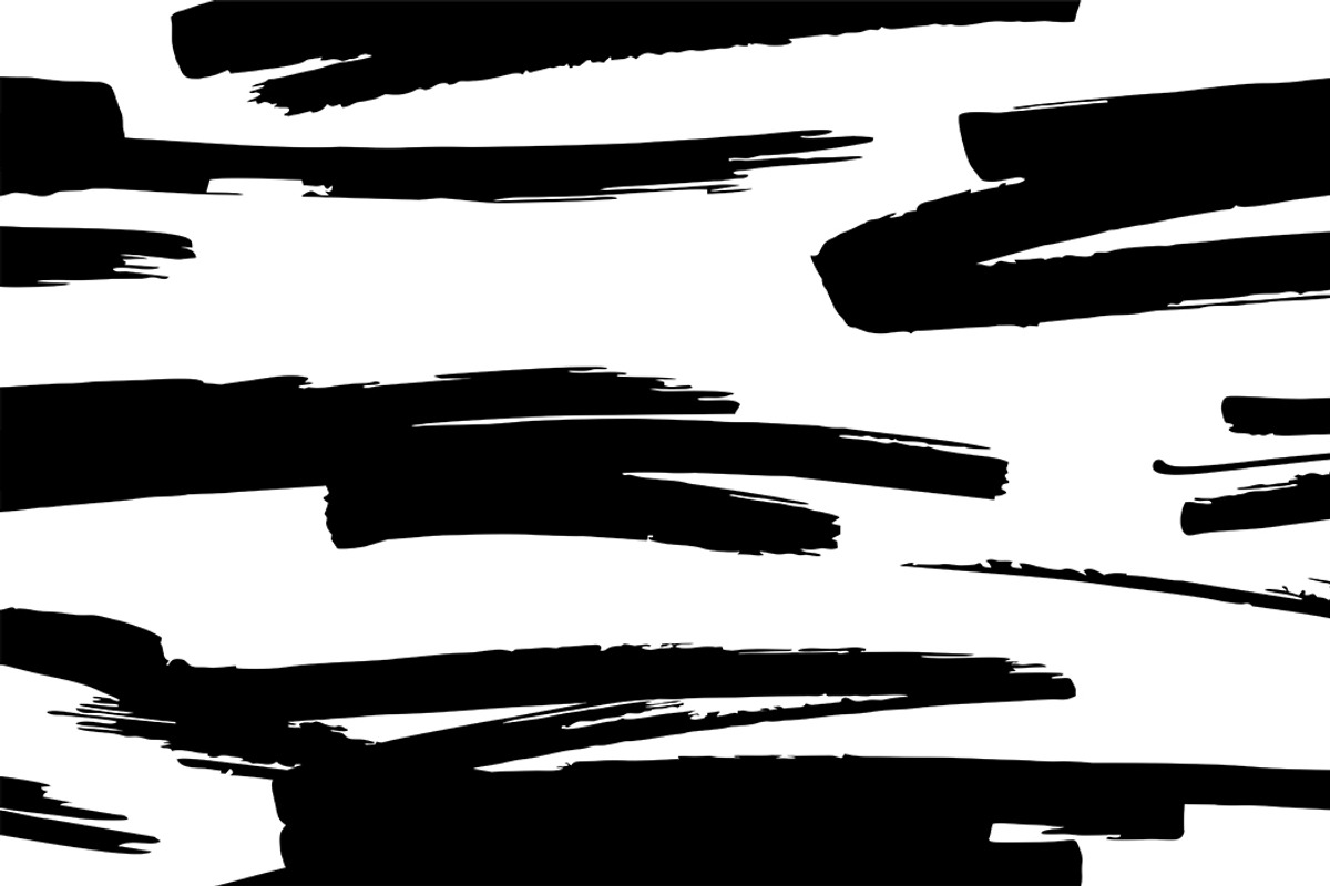 Seamless pattern Brush Strokes, a Pattern Graphic by Volyk (Photo 4 of 4)