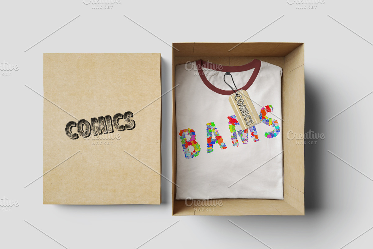 Comics font. Vol. 1 preview 5