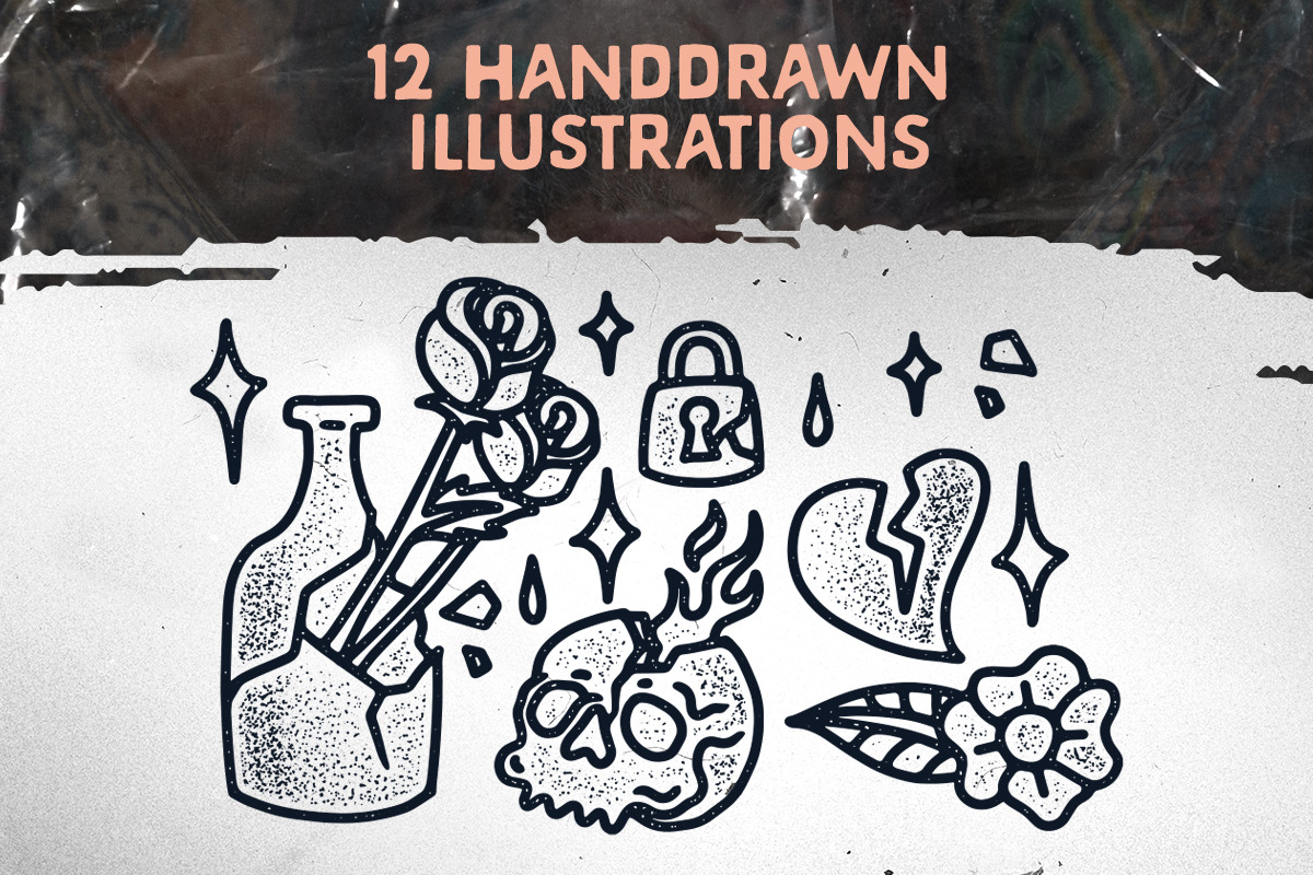 Badtime | Bold Handwritten Font preview 3