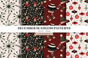 Festive Christmas Pattern Pack, a Pattern Graphic by illuztrate (Thumbnail 4 of 5)