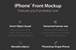 IPhone Front Mockup