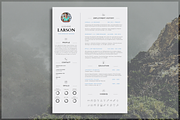 Creative Resume Template, a Resume Template by introDuice - CV / Resumes (Thumbnail 1 of 6)