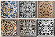 Sacred Geometry Alhambra Patterns, a Pattern Graphic by DreamCafeArt (Thumbnail 4 of 5)