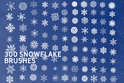 SNOWFLAKES BRUSHES & FREE OVERLAYS, a Brush Add-On by Alexiva (Thumbnail 2 of 7)