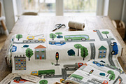 Kids Construction Seamless Patterns, a Pattern Graphic by Oksana Dovhopol Art (Thumbnail 6 of 13)