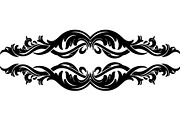 Vintage Floral Divider Bundle, a Decorative Illustration by Designer_Momina (Thumbnail 12 of 21)