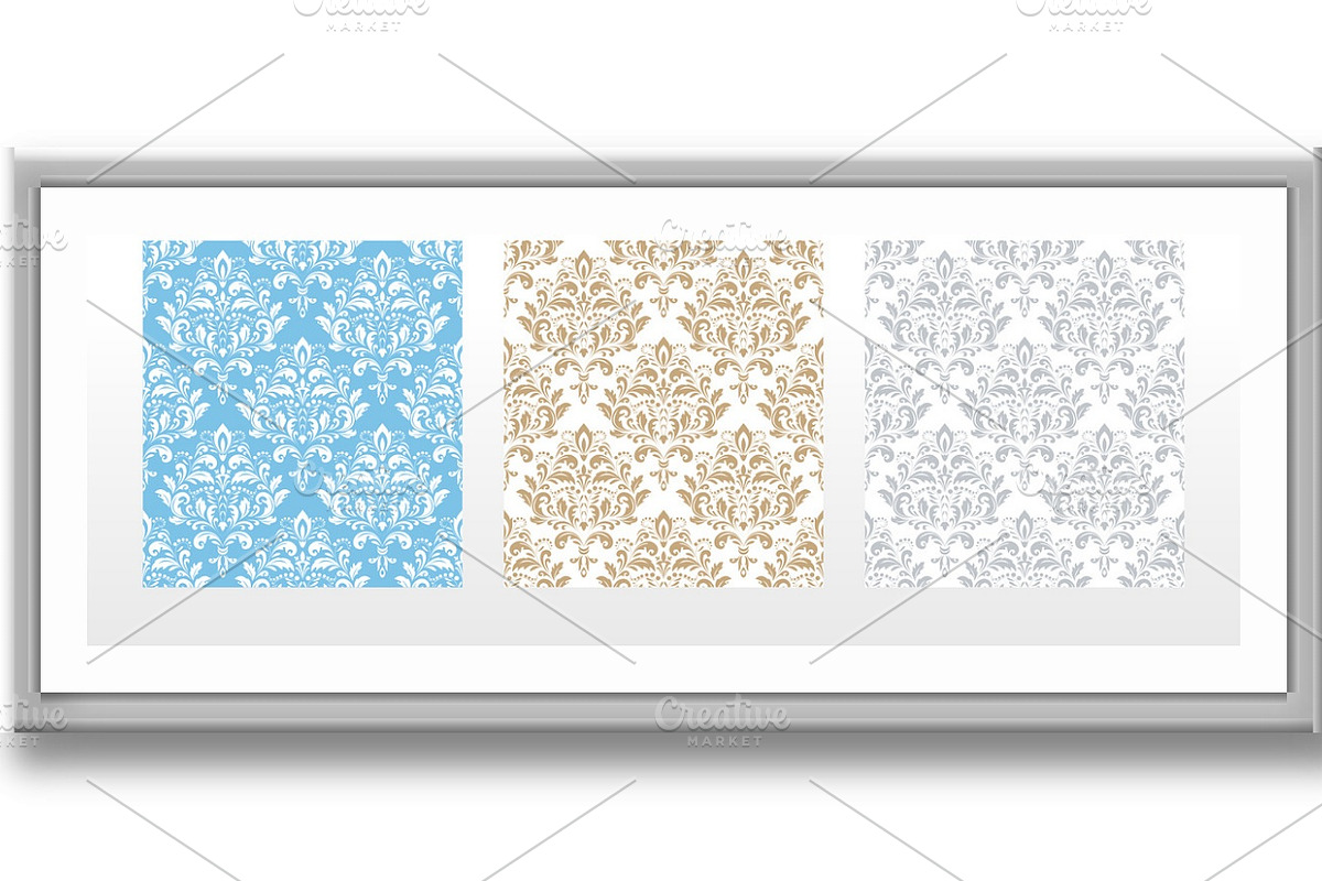 Wallpapers in the style of Baroque., a Pattern Graphic by RODINA (Photo 3 of 3)