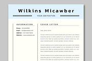 Resume Template Layout, a Resume Template by ContestDesign (Thumbnail 4 of 5)