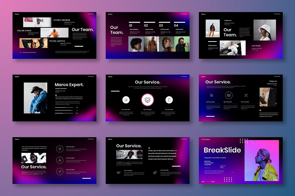 Marco – Business Keynote Template, a Presentation Template by Dens Creative Studio (Photo 3 of 10)