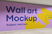 Wall Mockup, an Advertising Mockup by PixelPiknik (Thumbnail 4 of 5)