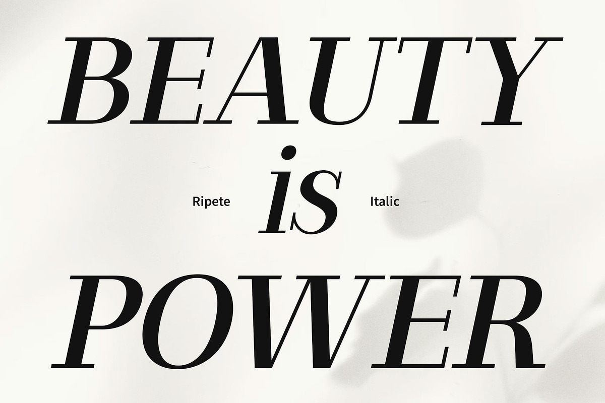 Ripete – Modern Serif, a Serif Font by Craft Supply Co. (Photo 2 of 8)
