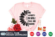 My Favorite People Call Me Mommy, a Person Illustration by FunnySVGCrafts (Thumbnail 1 of 2)