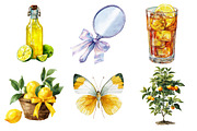 Watercolor Fresh Essence Clipart, an Illustration by Design Market (Thumbnail 2 of 3)