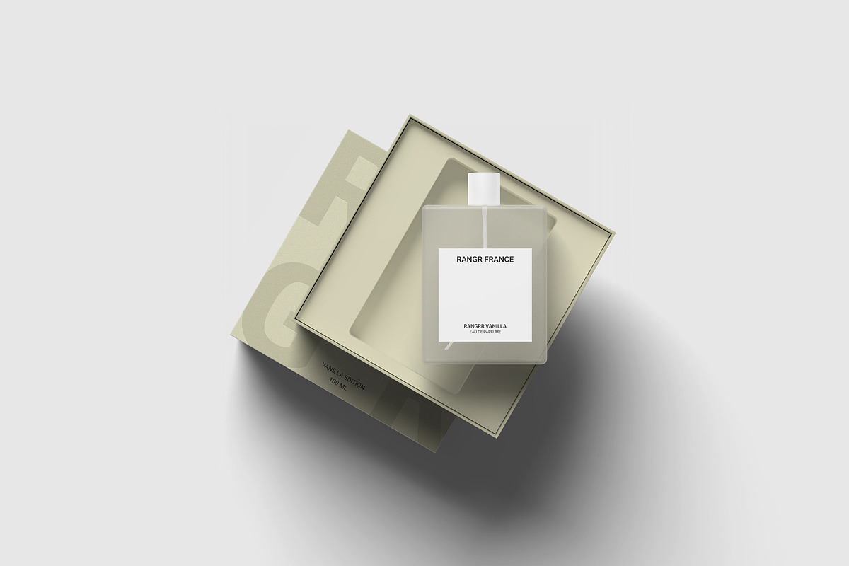 Perfume Box Mockup, a Packaging Mockup by scribrostudio (Photo 8 of 11)