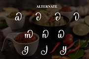 Spicy Cafe | Script Font, a Handwritten Font by Scratchones (Thumbnail 8 of 9)