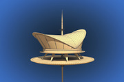 Futuristic Architecture Skyscraper #, an Architecture 3D Model by Daniel Mikulik (Thumbnail 8 of 14)