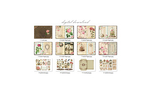 Shabby Chic Scrapbook Kit