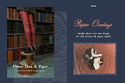 Flower Dust Overlays & Paper Texture, a Texture Graphic by Purple (Thumbnail 10 of 15)