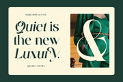 Qorvella - Modern Elegant Luxury, a Serif Font by Qweera Studio (Thumbnail 4 of 12)