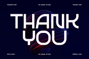 Gerad Nard - Modern Tech Font, a Sans Serif Font by Viswal Studio (Thumbnail 6 of 6)