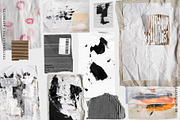 Grunge Paper Collage & Scribbles, a Texture Graphic by nadispasibenko (Thumbnail 6 of 16)