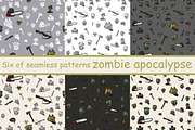 Zombies set, a Pattern Graphic by ArtOwl (Thumbnail 5 of 5)