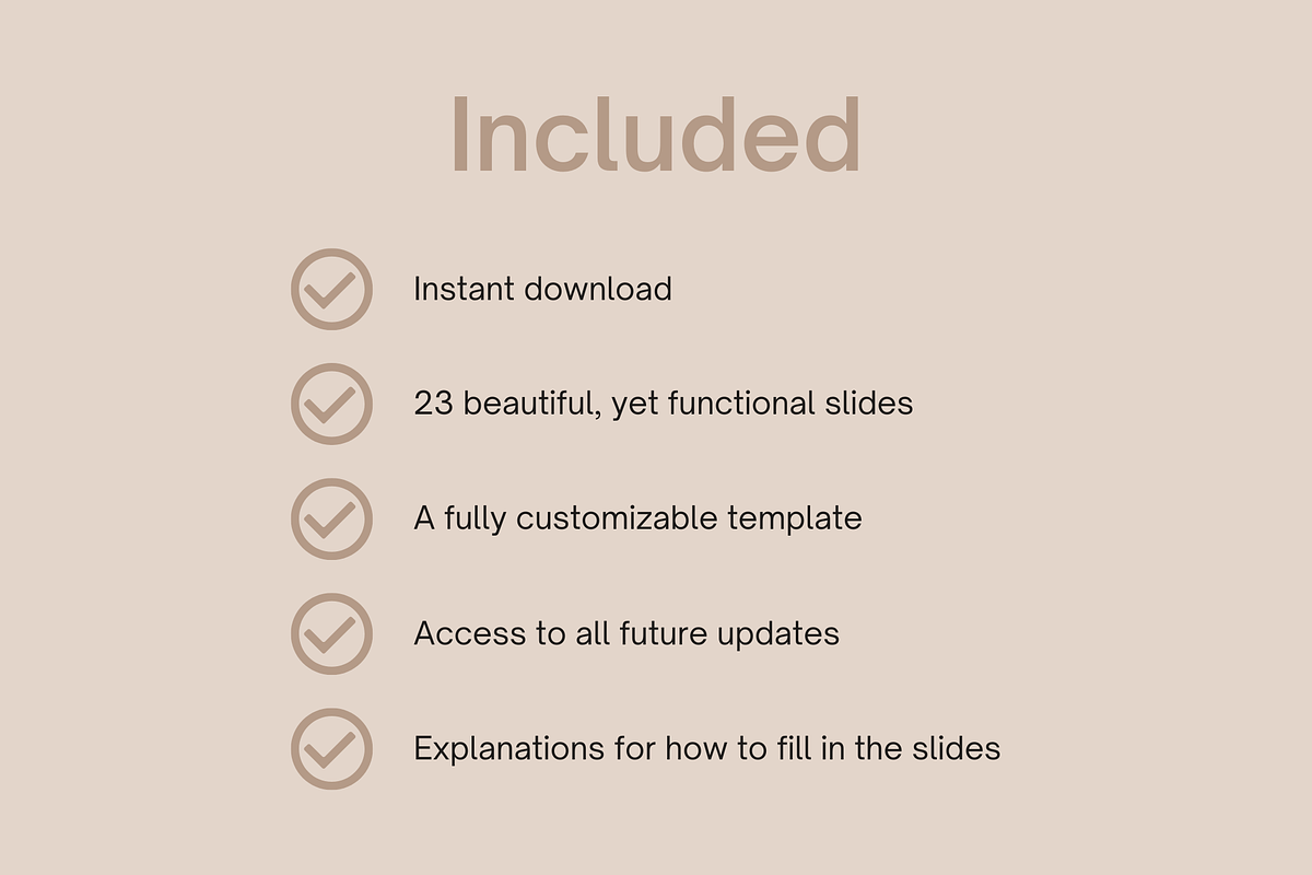 Business Plan Template, a Templates & Theme by Selma Christine (Photo 2 of 3)
