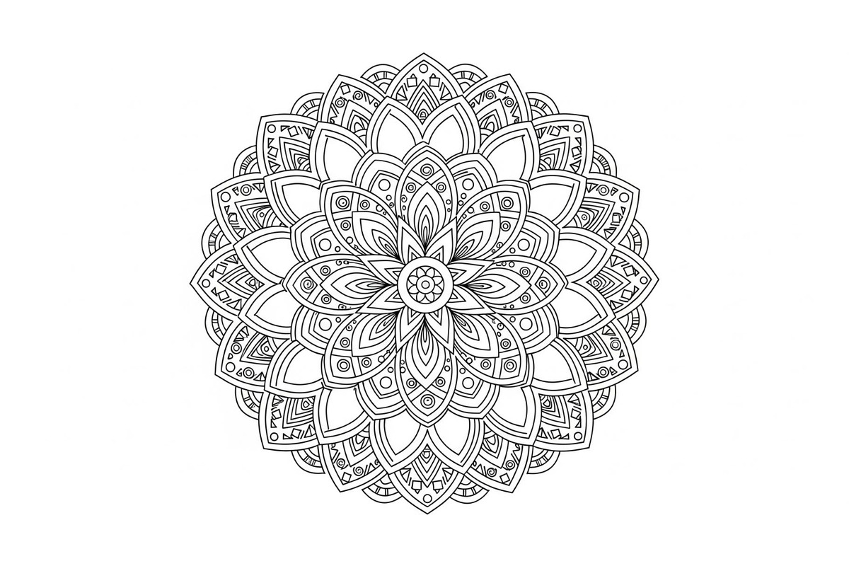 Mandala Flower SVG Bundle, an Illustration by Creativeshirt (Photo 15 of 31)
