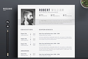 Professional Resume/CV Word, a Resume Template by ResumeDevisers (Thumbnail 2 of 4)