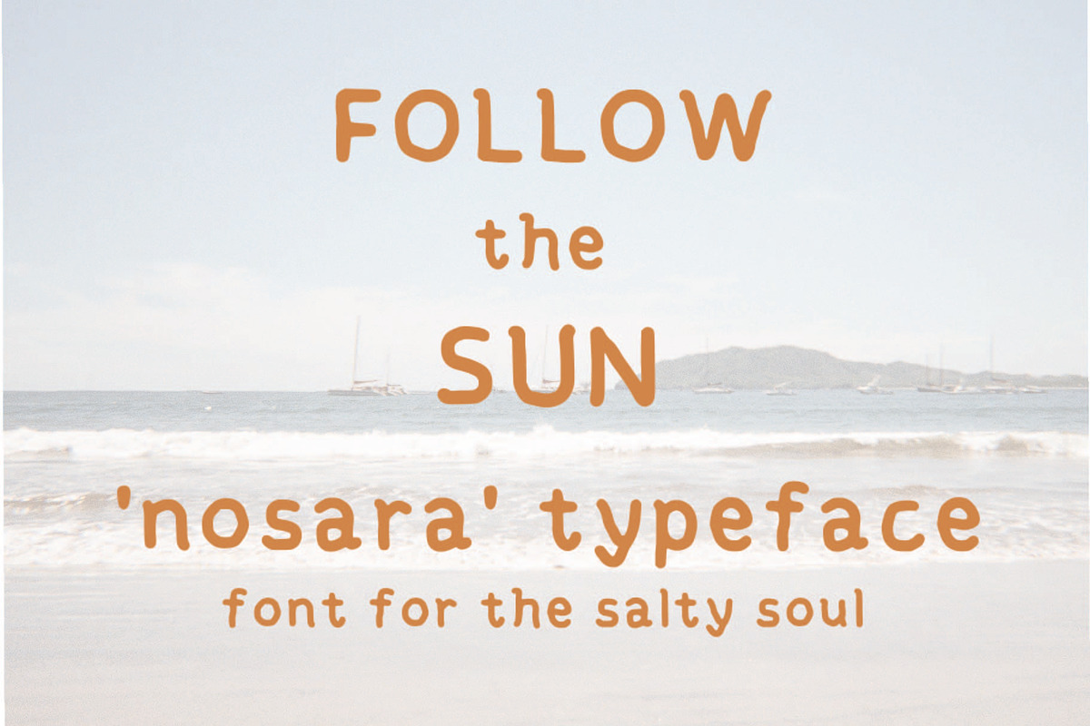 Nosara Type | Handmade Font, a Handwritten Font by KickStepDesign (Photo 2 of 3)