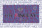 1584 Rinceau Initials, a Font by GLC Foundry (Thumbnail 1 of 3)