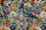 Dahlia and Iris Flowers, a Texture Graphic by OWPictures (Thumbnail 5 of 6)