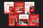 Education and Course Social Media, a Social Media Template by SLAB! Design (Thumbnail 4 of 8)