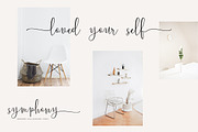 Youthline Modern Script Font, a Script Font by sizimon (Thumbnail 3 of 6)