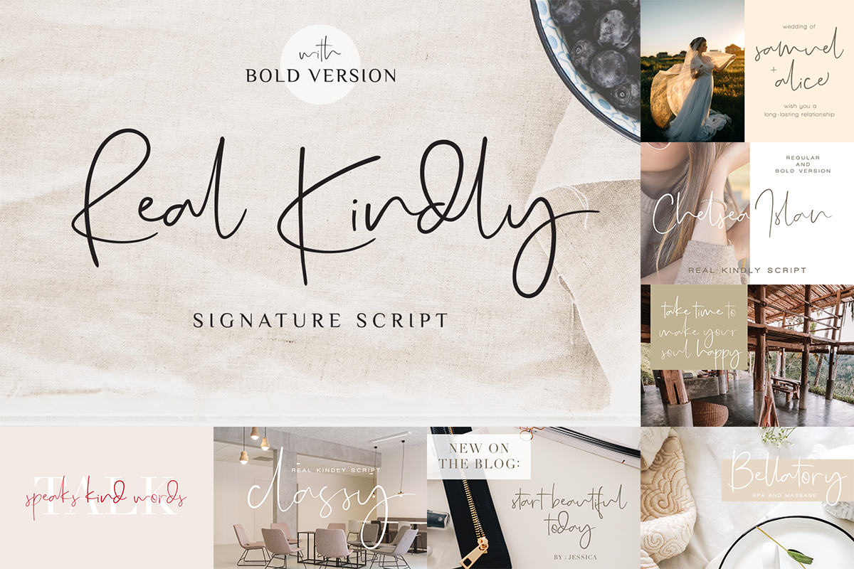 Best Wedding Bundle Font - 90% OFF, a Script Font by Dharmas Foundry (Photo 9 of 17)