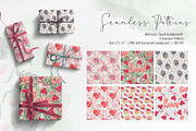 Floral Watercolor clipart, Love, a Decorative Illustration by BalanceUA (Thumbnail 10 of 12)
