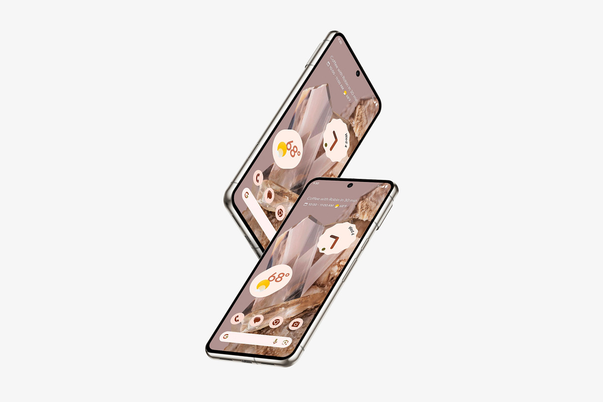 Google Pixel 8 Pro Mockups, an Android Mockup by ls.graphics (Photo 8 of 9)